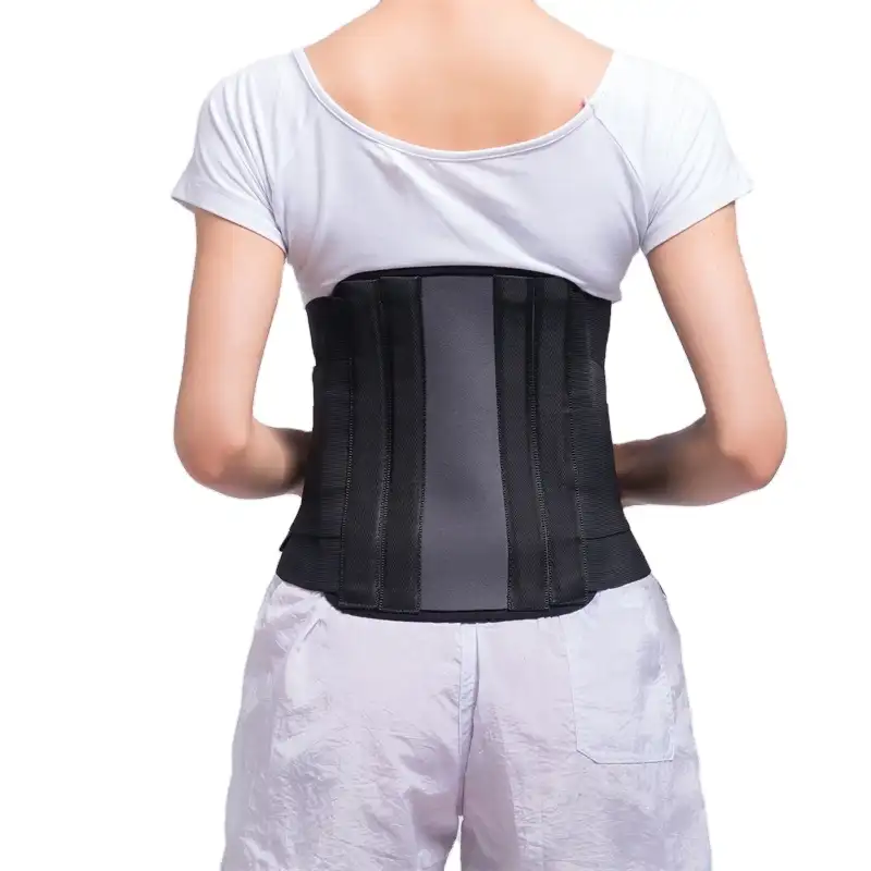 Rückens tütze Lumbale Skoliose Wirbelsäule Rückens tütze Private Label Schwarze Farbe Zur Linderung der Rückens ch merzen