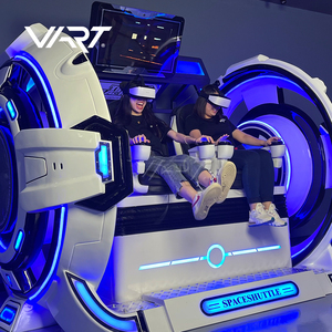 <span class=keywords><strong>2022</strong></span> Hot VR Machine réalité virtuelle 9D Egg Chair Cinema 2 sièges Capsule VR Pods - Product Image 5