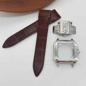 Boîtier de montre en acier inoxydable de 38 mm, modification, boucle de bracelet à bouton-pression double face, accessoires légers pour Seiko NH35/NH36 - Product Image 1