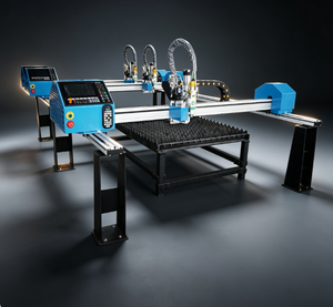 Machine de découpe laser à fibre CNC portable, découpeuse industrielle de métaux pour l'acier inoxydable et l'acier au carbone - Product Image 1