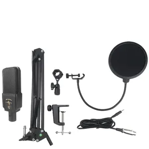 New X7 Professional Recording Studio Microphone Tablet Recording Mic USB Condenser Microphone for Podcasting Streaming
