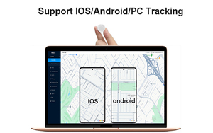 Traceur BLE personnalisable avec logo pour enfants, véhicules, animaux de compagnie, étiquette de sécurité, suivi longue portée, compatible Android et <span class=keywords><strong>Apple</strong></span> - Product Image 4