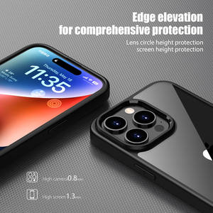 Funda Ultra Acrílica para iPhone 15 Pro <span class=keywords><strong>Max</strong></span>, 14 Plus, 13, 12, 11 Mini, Xr, Xs, 7, 8, Se, Antigolpes, Transparente, Accesorios para Teléfono <span class=keywords><strong>2023</strong></span> - Product Image 4