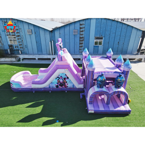 Château gonflable commercial K-Pop WINWAY en PVC, parcours d'obstacles, château gonflable Demon Bounce House avec installation facile, certifié, capacité de 5 à 10 personnes, location - Product Image 4