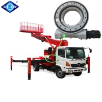 Boîtier fermé de moteur hydraulique d'entraînement de pivotement WEA9 pour des industries agricoles de machines de construction roulements d'orientation de rouleau croisé