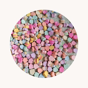 100pcs mới dễ thương Mini <span class=keywords><strong>Ice</strong></span> <span class=keywords><strong>Cream</strong></span> Cake Series phẳng trở lại Cabochon nhựa Kawaii embellishments cho tóc cung phụ kiện Slime Charms - Product Image 5