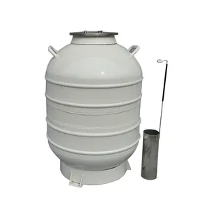 Liquid Nitrogen Container yds 50 Portable Chemical Storage Equipment Animal Semen Storage Tanks 210 mm mouth