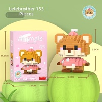 Figuras de Animales Pequeños 2026, 40 Piezas, Bloques de Construcción de Micropartículas de Plástico ABS, Juguete de Modelo para Niños