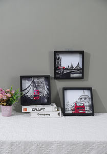 1 marco de <span class=keywords><strong>fotos</strong></span> de madera compuesto Impresión de Londres marco de <span class=keywords><strong>fotos</strong></span> decorativo fondo de sala de estar conjunto de combinación de pared marco de <span class=keywords><strong>fotos</strong></span> - Product Image 2