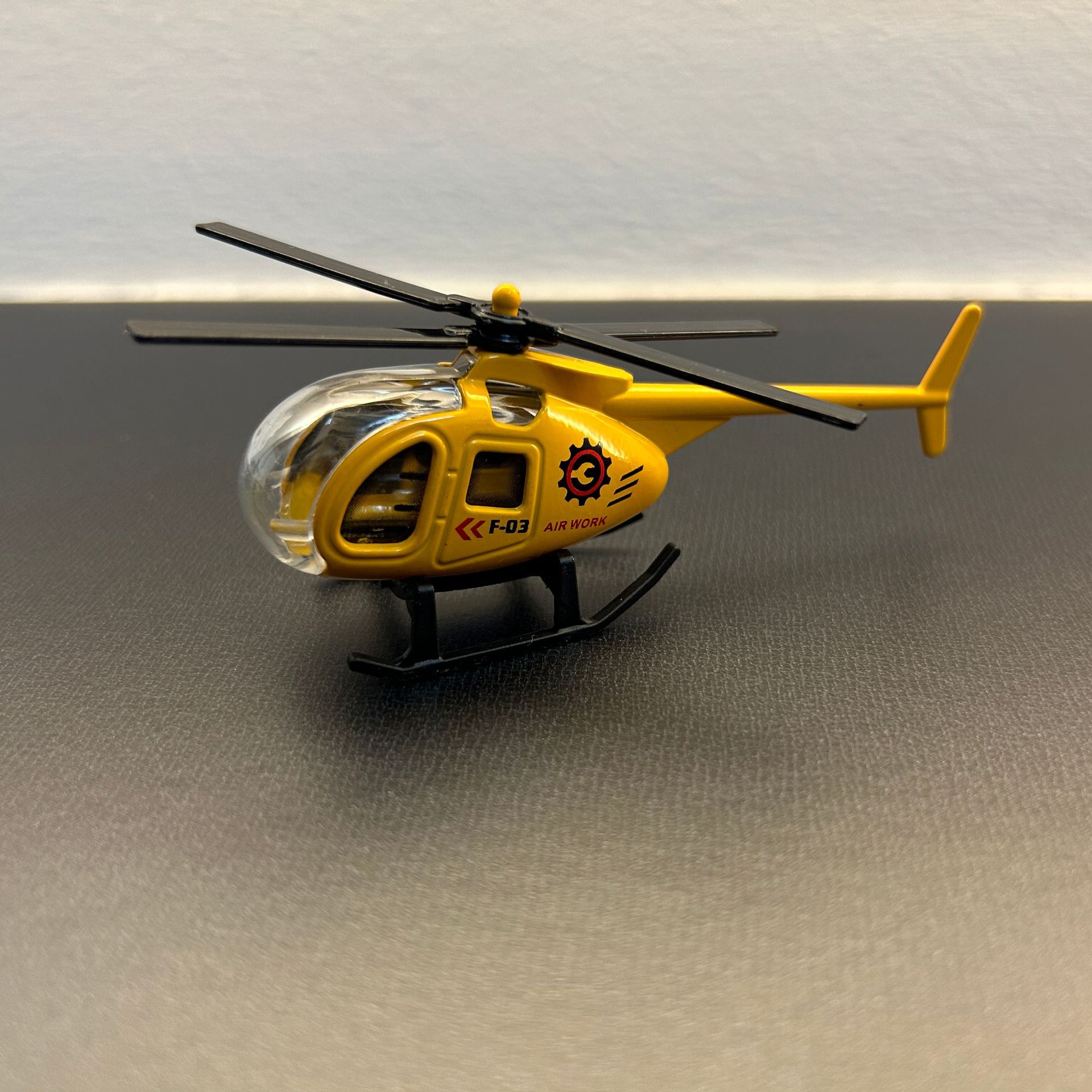 Modèle d'ingénierie d'hélicoptère