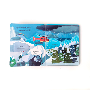 Pubblicazione di Libri per Bambini Personalizzati con Copertina Rigida, Libri Pop-up, Flip e Lift, Libri 3D in Inglese per Neonati, Stampa su <span class=keywords><strong>Cartone</strong></span> - Product Image 6