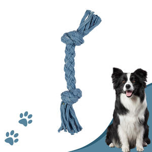 Fabbrica all'ingrosso di piccole e medie dimensioni del denim cane dentizione giocattoli per animali domestici mordente gioco al tiro alla fune all'aperto - Product Image 1