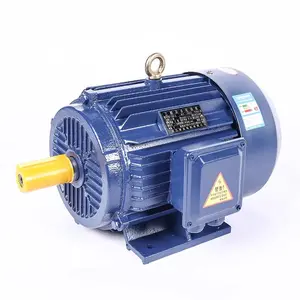 Y 3 Phase Asynchronous Motor Y-132M-4 7.5kw/10hp 4pole 220/380V Electric Motor Aluminum Wire