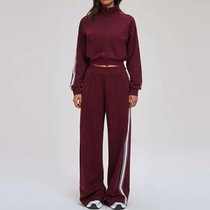 Conjunto Deportivo Transpirable <span class=keywords><strong>para</strong></span> Mujer, Sudadera con Capucha y Pantalones Cortos, Cintura Elástica, Estilo Holgado, 2 Piezas, <span class=keywords><strong>para</strong></span> Yoga, Ciclismo y <span class=keywords><strong>Senderismo</strong></span> - Product Image 6