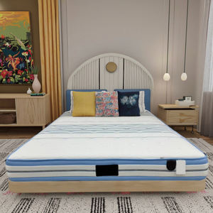 Colchón bonito de buena calidad barato, colchón ortopédico de muelles con aislamiento de movimiento, colchón de látex de espuma para alquiler en el hogar en una caja - Product Image 2