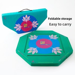 Tapis de jeu de mahjong et de dominos pliable et portable en caoutchouc, moderne et personnalisé, pour bord de piscine, écologique et durable, résistant à l'eau - Product Image 6