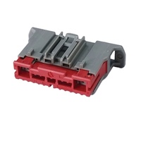 Conector automotriz de plástico eléctrico, conector automático de arnés de cables hembra, 2 unidades