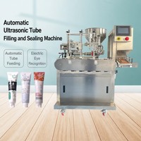 Machine d'emballage de tubes fins en aluminium pour dentifrice, crème cosmétique, graisse, chocolat – Remplisseuse et scelleuse thermique – Fournisseur