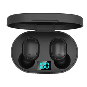 E6S TWS BT 5.0 Headphones Stereo True Wireless Earbuds In Ear Noise Cancelling Earphones Sports Headset For Mobile Phone