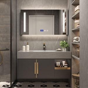 Mobiletto da bagno/scrivania in acciaio inossidabile Kaleido 2026 OEM per bambini, con ripiani portaoggetti, ideale per officina, ufficio o esposizione cosmetici - Product Image 6