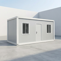 Bâtiment préfabriqué pliable abordable, installation rapide, abri portable pour chantier et reconstruction après catastrophe naturelle