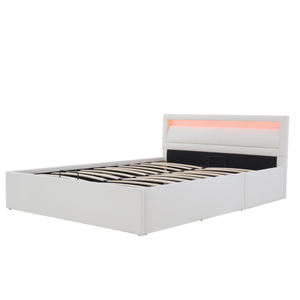 <span class=keywords><strong>Lit</strong></span> <span class=keywords><strong>de</strong></span> rangement relevable intelligent avec tête <span class=keywords><strong>de</strong></span> <span class=keywords><strong>lit</strong></span> LED - Product Image 6