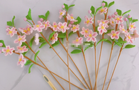 Fleurs de cerisier au crochet pour le printemps, bouquet fait main pour mariage, décoration intérieure et cadeau