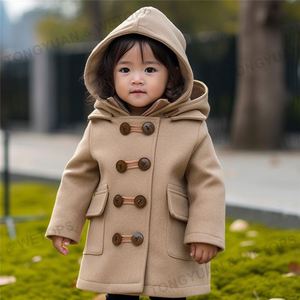 เสื้อแจ็กเก็ตสำหรับเด็กผู้หญิง1-5ขวบเสื้อโค้ทขนสัตว์กันลมแฟชั่นฤดูหนาว - Product Image 3