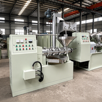 Presse à huile commerciale automatique à vis pour arachides, noix de coco et huile de palme à vendre