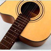 Guitare acoustique-électrique à douze cordes neuve, naturelle, guitares à 12 cordes, fond Sabiri