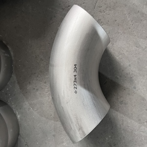 Đen Butt-Hàn thép carbon khuỷu tay 90 độ khuỷu tay bán kính dài khuỷu tay - Product Image 2