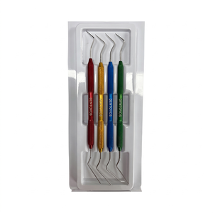 Juego de Palillos Dentales Dentovos Premium, Instrumentos de Condensación y Empacado Restauradores, Acero Inoxidable 420, Profesional, Reutilizable - Product Image 6