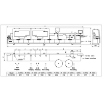 Machine de chantournage de panneaux à base de bois entièrement automatique DI MA, décoration intérieure, panneaux de travail du bois, vitesse d'alimentation de 15 à 24 m/min, 220 V