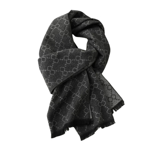 Fashion Style High Quality Winter <strong>Scarves</strong> Custom Pashmina Cashmere Feeling Designer <strong>Scarf</strong> Custom Viscose Brushed <strong>Men</strong> <strong>Scarf</strong> - Product Image 5