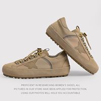Chaussures d'entraînement allemandes en cuir véritable, nouveau modèle 2026, style délavé, effet vieilli, sport décontracté, amorti Forrest Gump, fermées