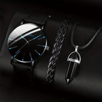 Montre à quartz de luxe pour homme, nouvelle collection, ultra-fine 10 mm, bracelet en acrylique, boîtier en alliage, cadran à aiguilles, style décontracté et tendance