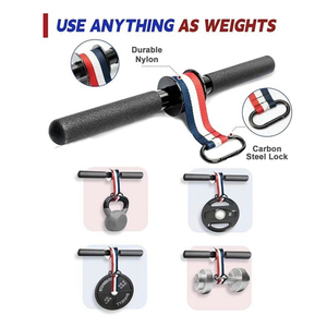 Fortalecedor de antebrazo profesional y rodillo de muñeca-Entrenador de agarre resistente con Mango antideslizante y bloqueo rápido para gimnasio/hogar - Product Image 3