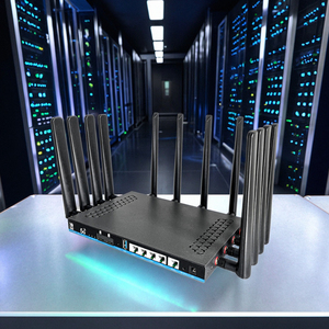 256 dispositivos 7200Mbps Routers Módem inalámbrico 1,8 GHz ROHS Certificado 512 DDR4 OpenWrt Dual Band Enterprise <span class=keywords><strong>Wifi</strong></span> 7 5G SIM <span class=keywords><strong>Router</strong></span> - Product Image 1