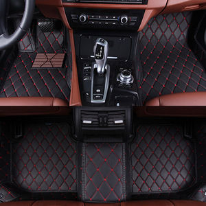 Alfombrillas de Coche Personalizadas Antideslizantes 7D para Todo Clima, 3 Piezas, Material de Cuero PVC de Lujo, Impermeables para Vehículos - Product Image 2