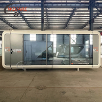 Maison préfabriquée de luxe WECARE, type capsule, maison en conteneur isolée, capsule de type pomme, maison capsule spatiale