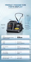 Aixun T320 T245/T210 Station de soudage universel C210/C245 Embouts de fer pour carte mère BGA Puce Démontage Soudage Outil de réparation