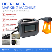Machine de marquage au laser à fibre portable Bluetimes 20W 30W 50W pour métal, acier inoxydable, aluminium