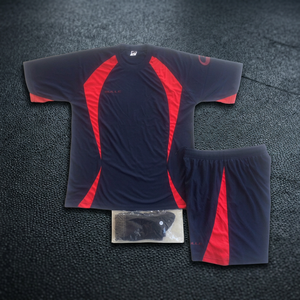 Conjunto de Uniforme de Fútbol y Equipación de Fútbol - Camiseta 100% Poliéster que Absorbe la Humedad, Nombre del Equipo Personalizado, Unisex para Adultos - Product Image 3