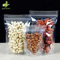 Sac en plastique Transparent avec fermeture à glissière, Mini imprimée, personnalisés, pour noix, épices, piment, emballage pour aliments, unités