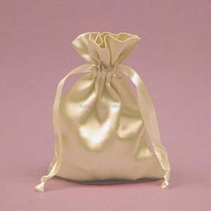 Petit sachet en satin de soie avec cordon de serrage pour sacs à main - Product Image 3