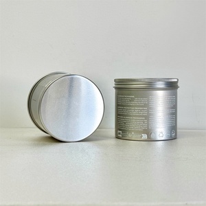 Aluminum Tin Jar for <b>Body</b> Butter & Skin Care 4oz/120ml Empty Cosmetic Cream Jar with Screw Lid Refillable Loose <b>Powder</b> Container - Product Image 4