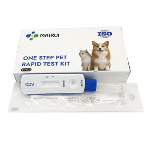 송곳니 디스템퍼 바이러스 항원 신속 검사 (CDV Ag) 한 단계 애완 동물 빠른 감지 - Product Image 2