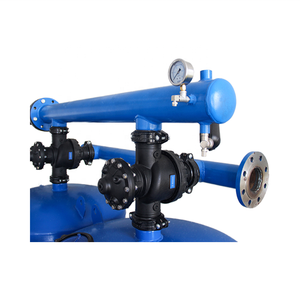 Système d'irrigation robuste à filtre à sable à rétrolavage <span class=keywords><strong>automatique</strong></span>, machine de traitement à stabilité continue pour terres agricoles en métal - Product Image 6