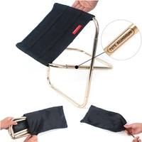Mini tabouret pliant Portable tabouret de pêche de Camping pour adultes randonnée jardinage et plage avec sac de transport