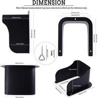 Boîtier de protection étanche pour lecteur de clavier, contrôle d'accès, sonnette, résistant aux UV, pour extérieur